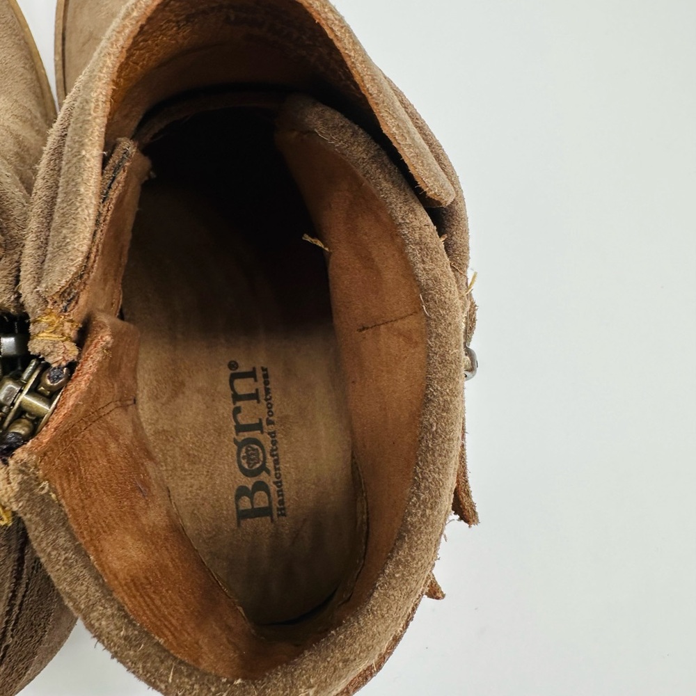 Born  MORAGA  Suede Ankle Booties - Picture 7 of 7